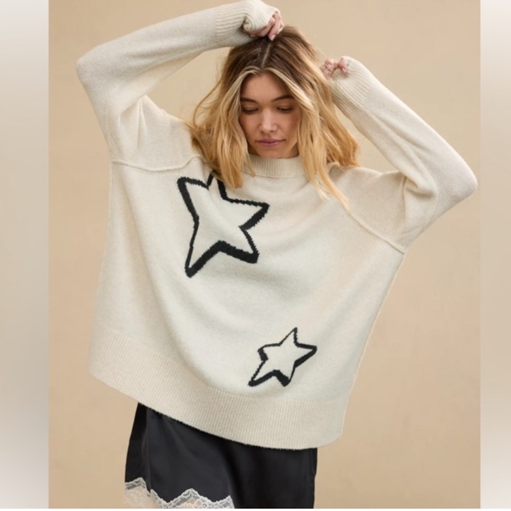 Aerie unREAL Star Sweater